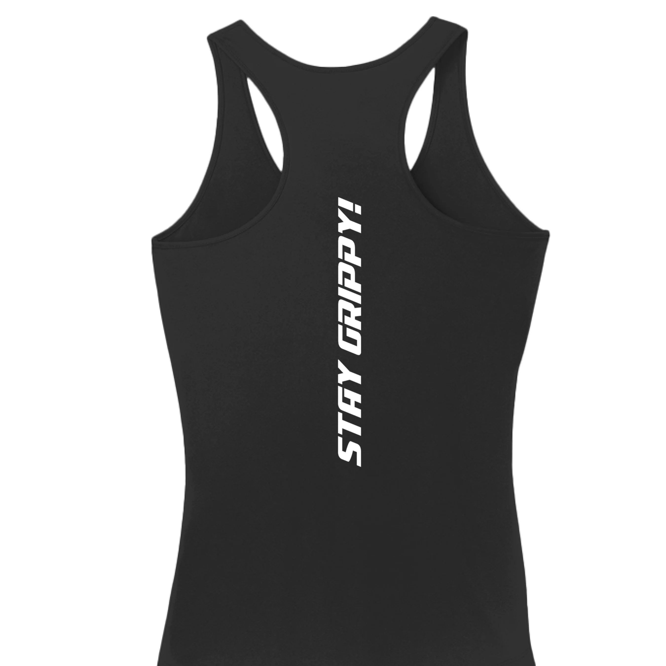 Ambassador Women's Performance Racerback Tank - White Logo - Image 10