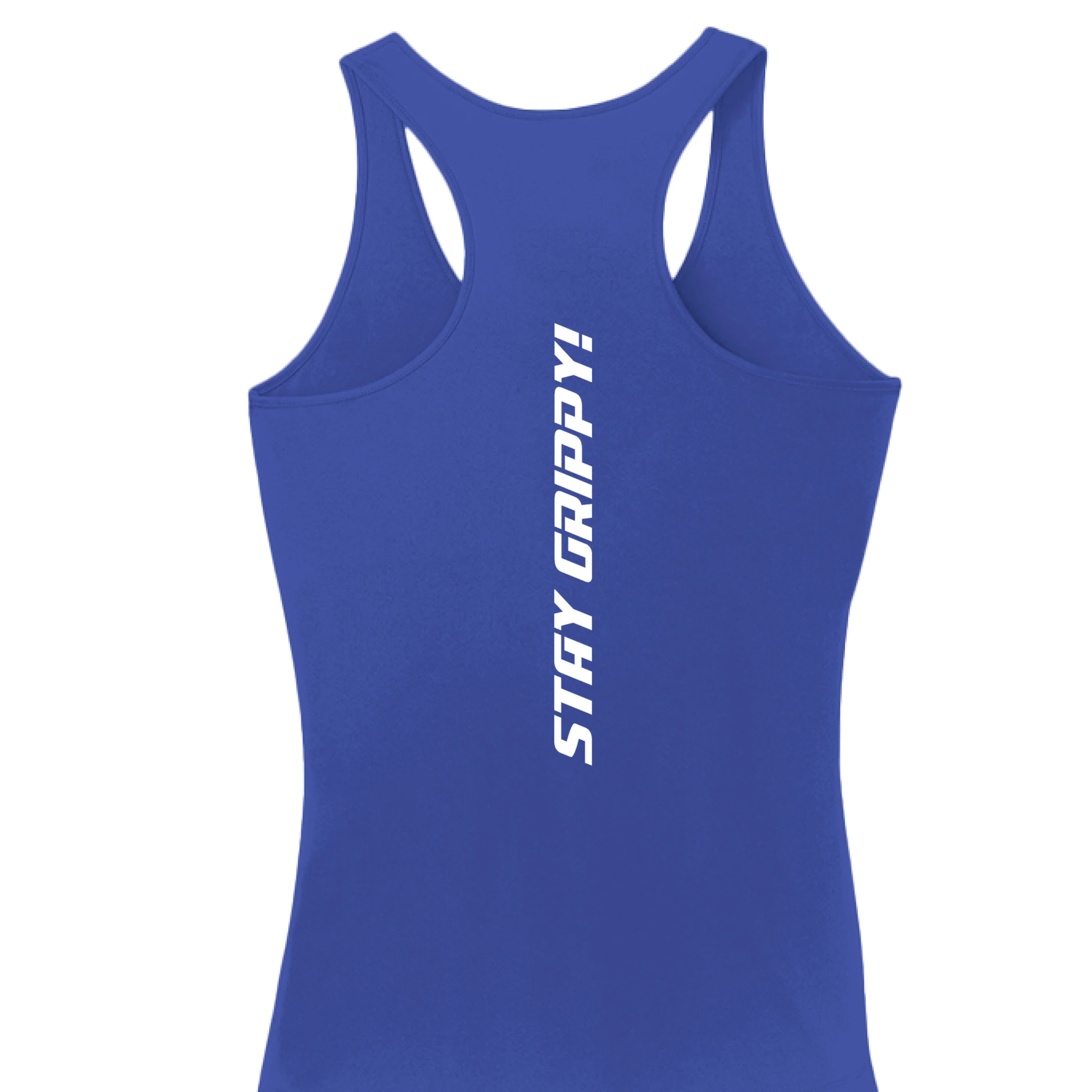 Ambassador Women's Performance Racerback Tank - White Logo - Image 12