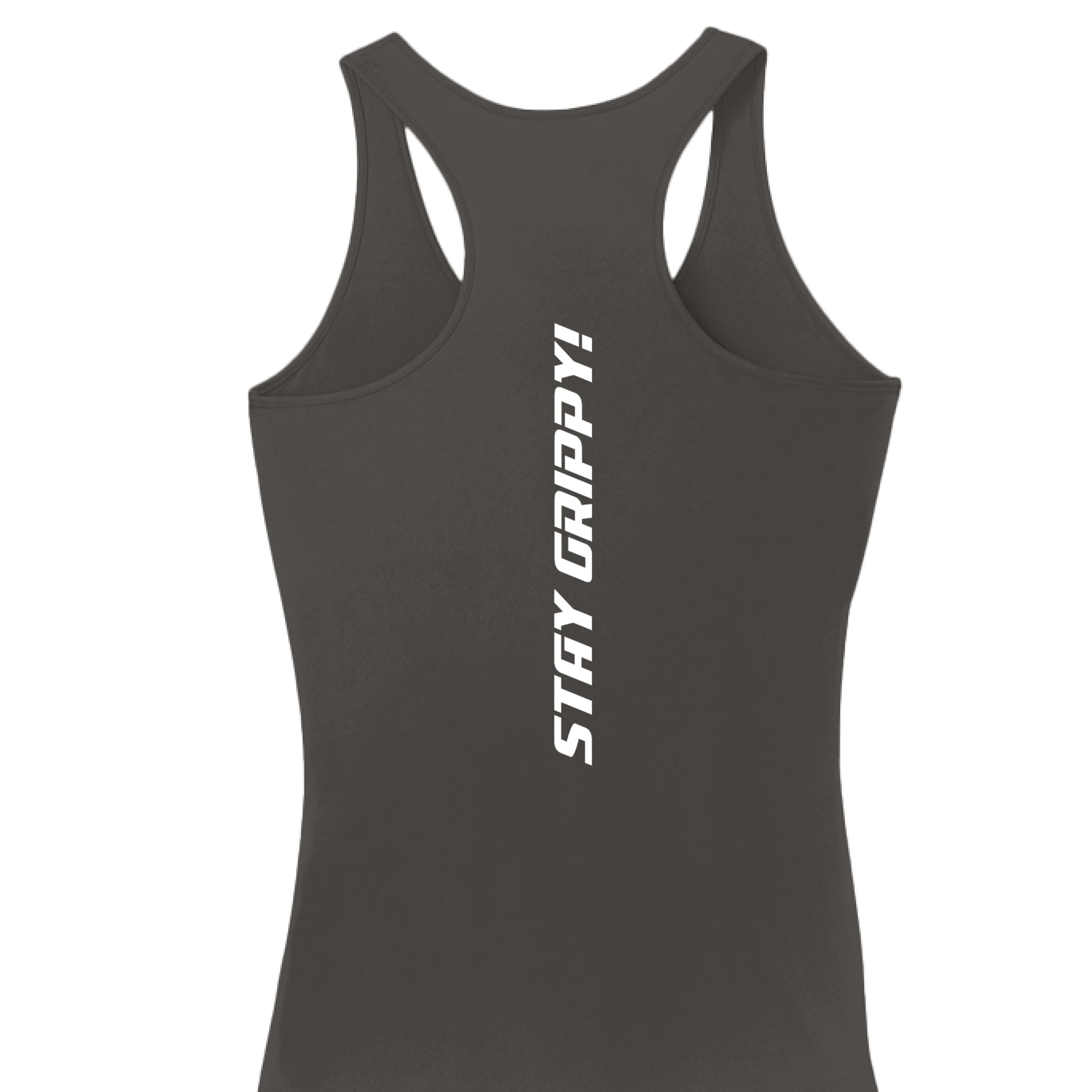 Ambassador Women's Performance Racerback Tank - White Logo - Image 8