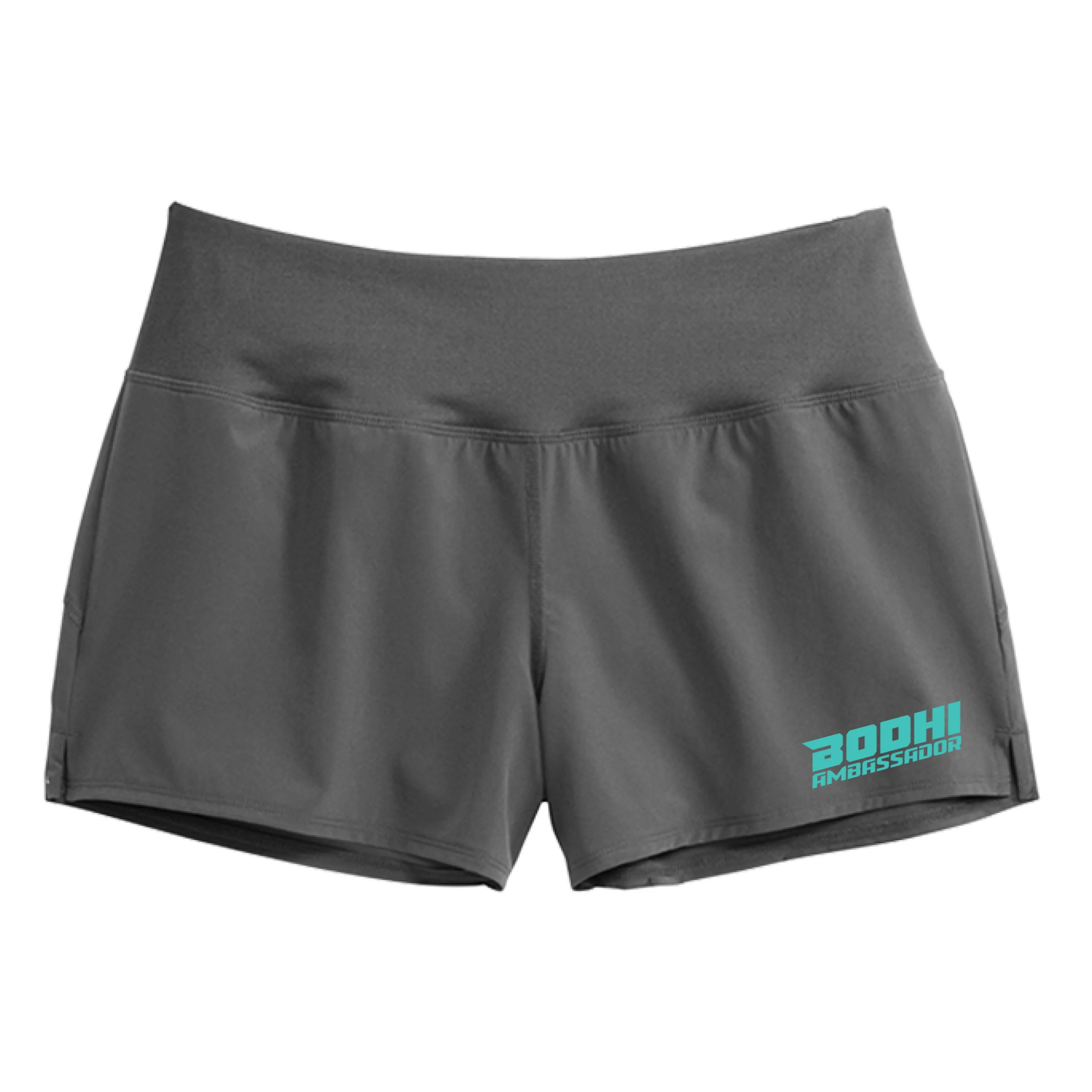 Women's Ambassador Performance Shorts - Teal Logo - Image 5