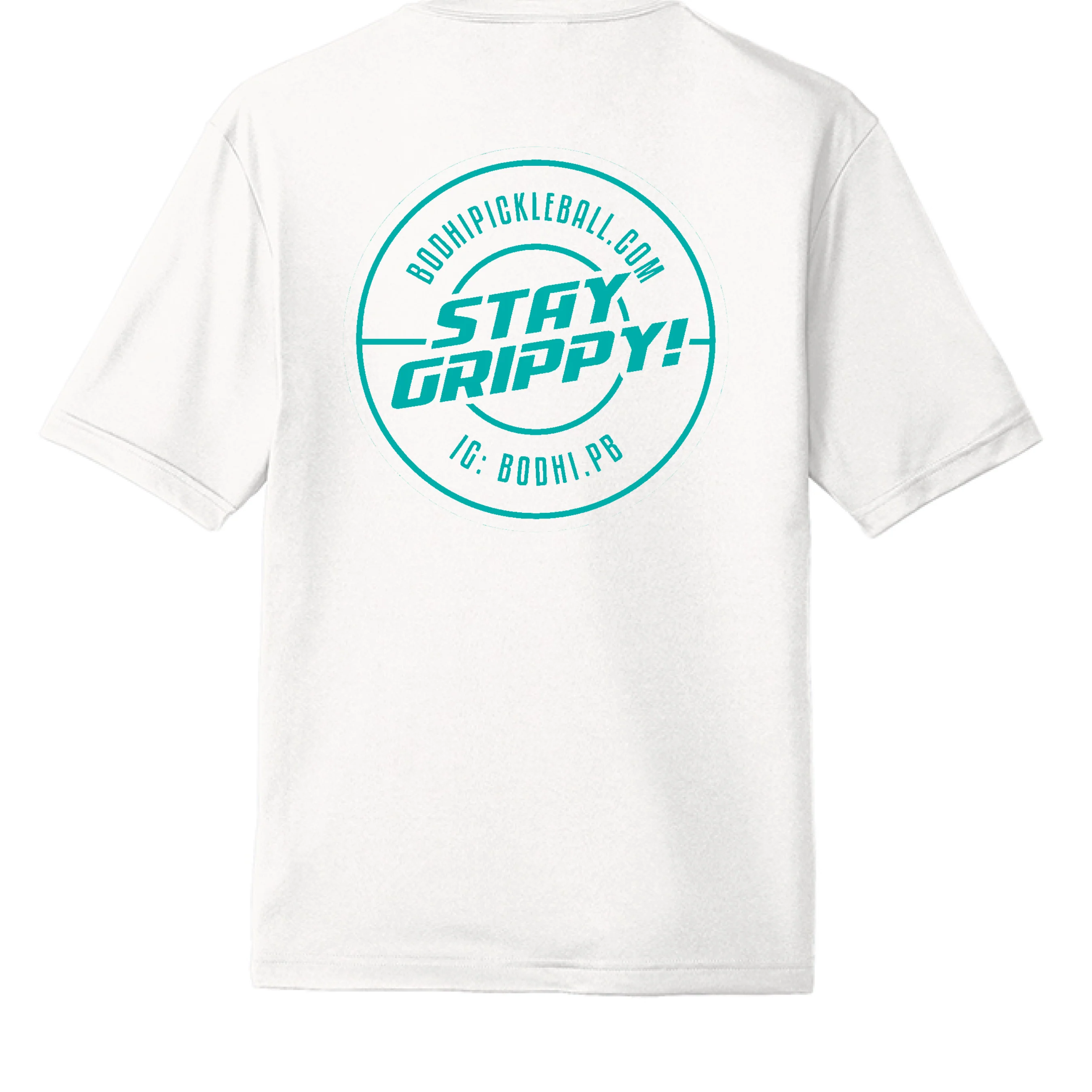 Ambassador Performance Tee - SG Stamp Teal Logo - Image 5