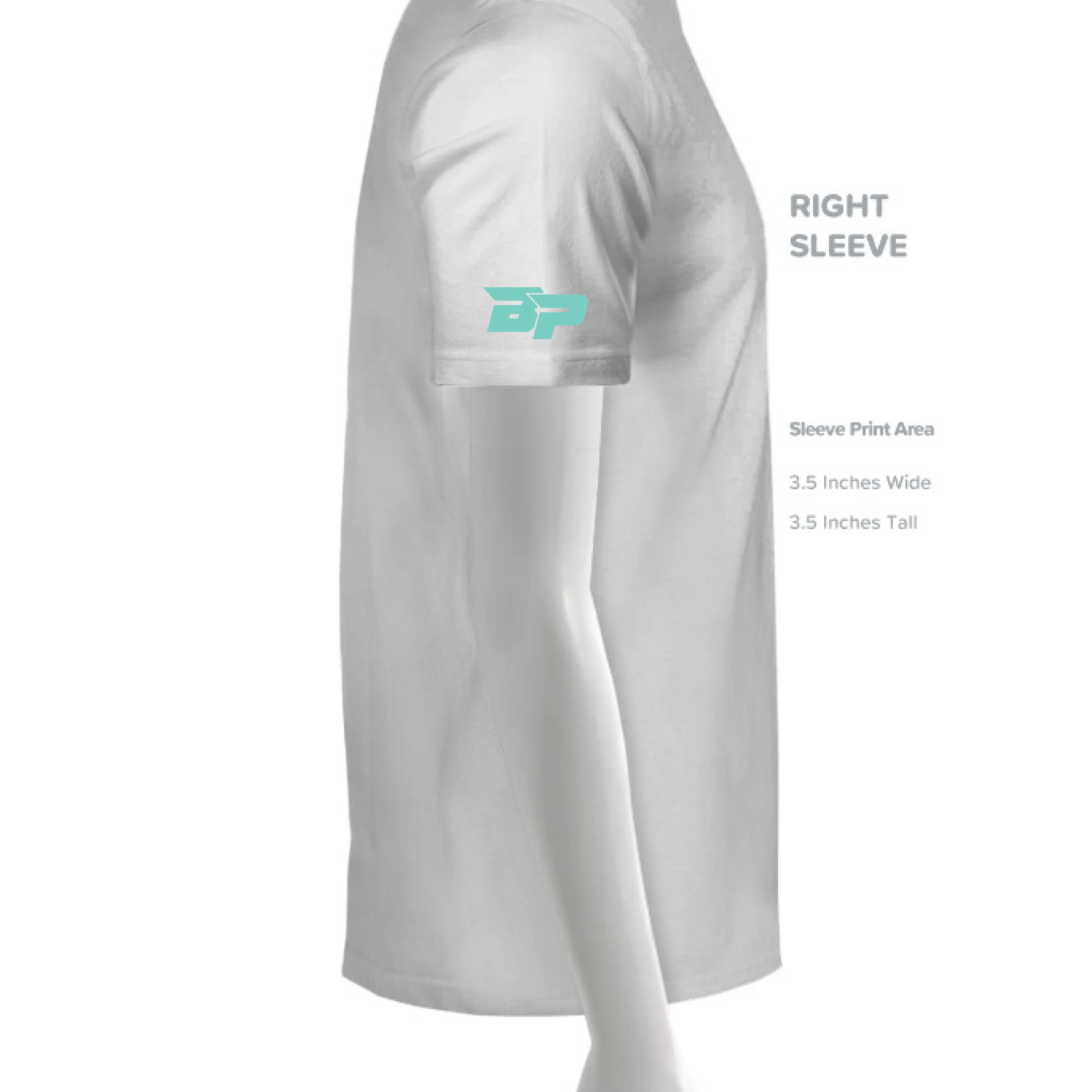 Ambassador Performance Tee - SG Stamp Teal Logo - Image 6