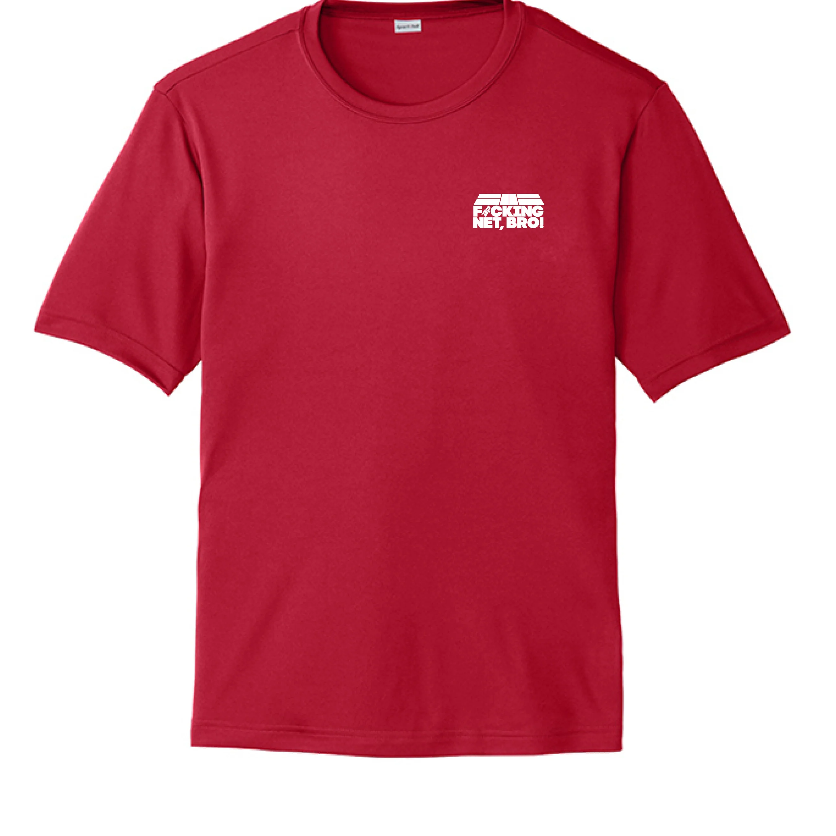 Bodhi Performance Tee - F-ING NET BRO - White Logo - Image 13