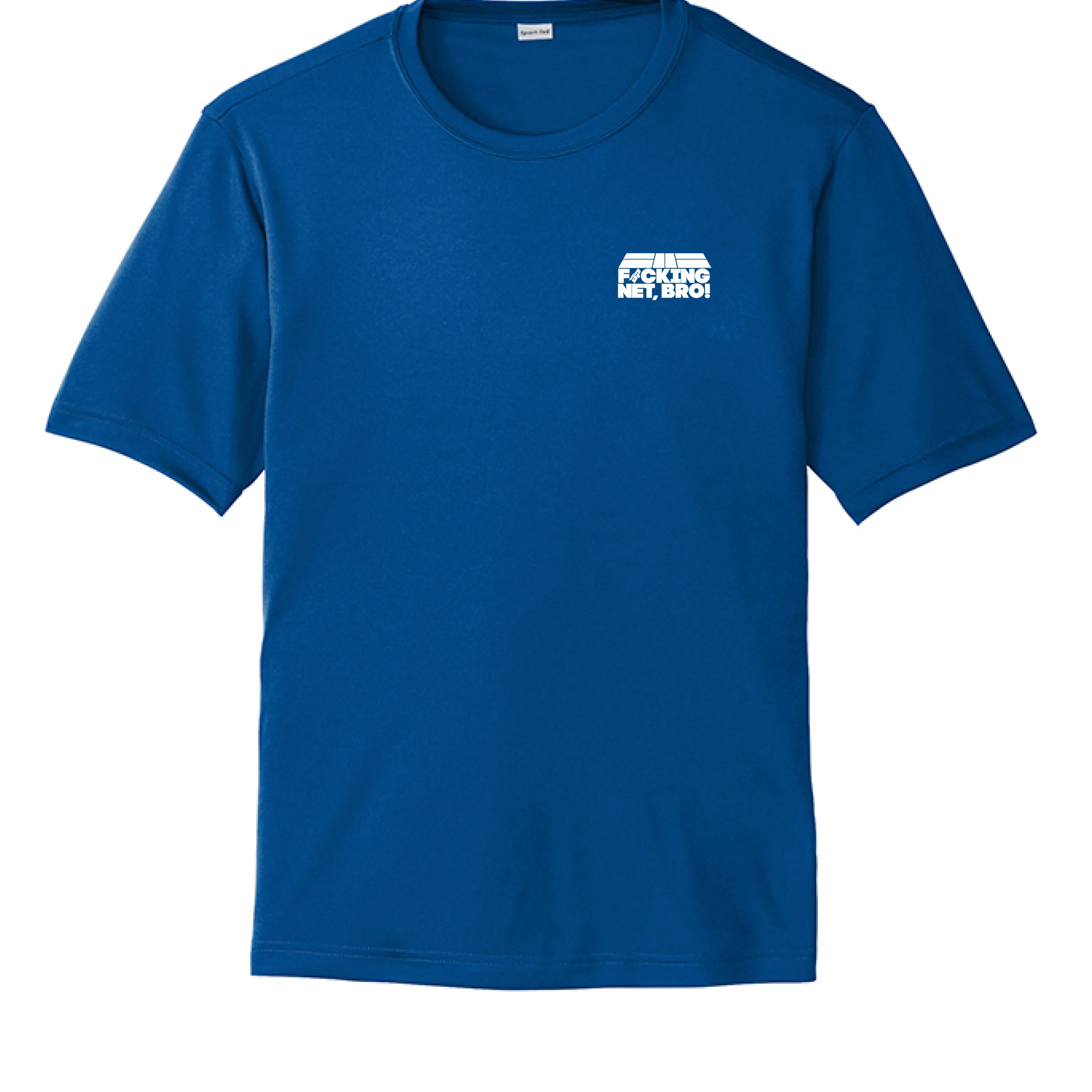 Bodhi Performance Tee - F-ING NET BRO - White Logo - Image 4