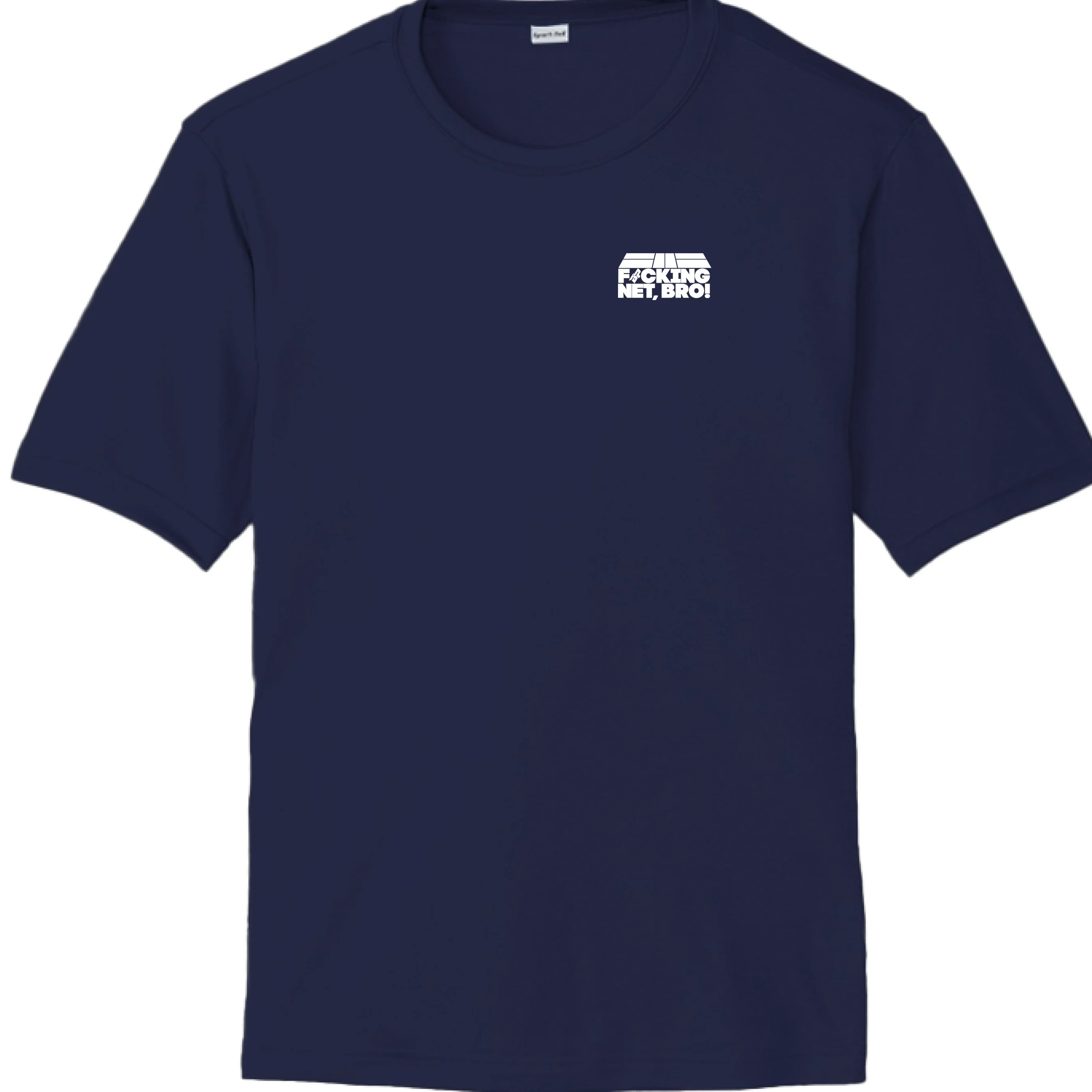Bodhi Performance Tee - F-ING NET BRO - White Logo - Image 7