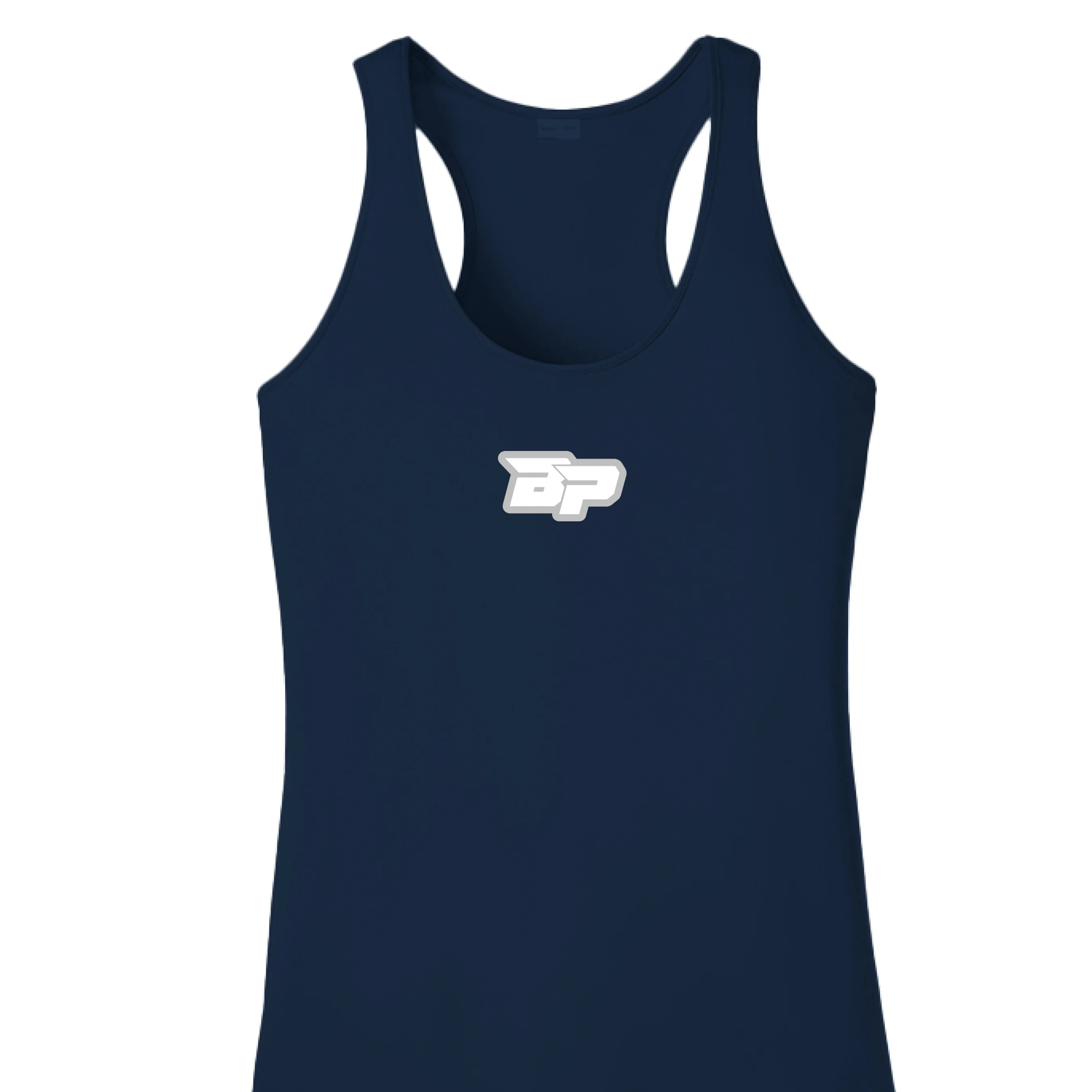 Bodhi Women's Performance Racerback Tank - Grey BP - Image 7