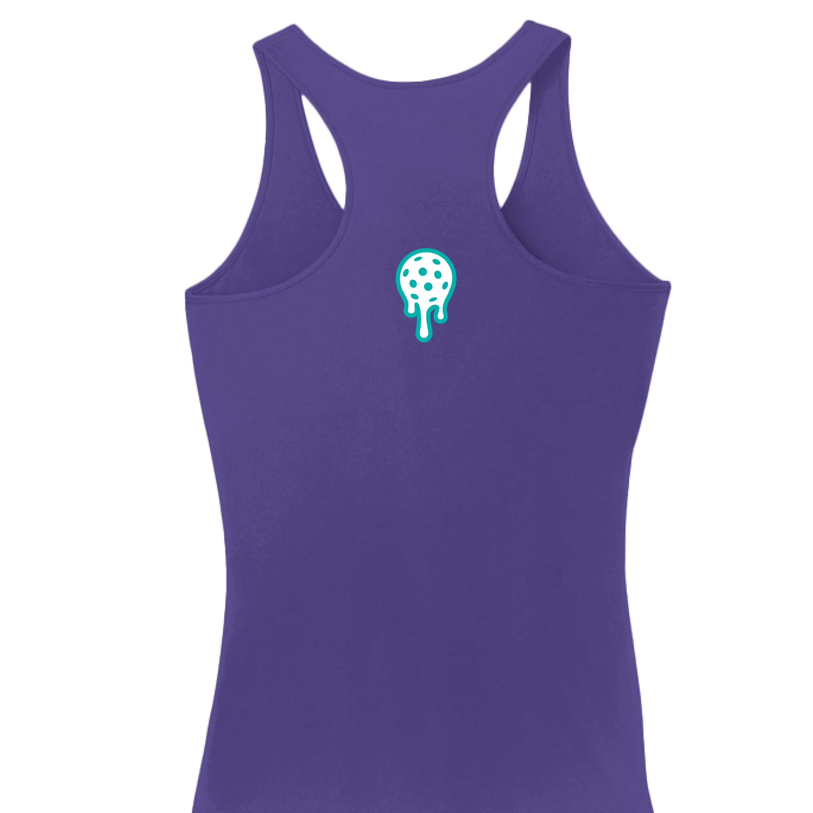 Bodhi Women's Performance Racerback Tank - Teal BP - Image 8