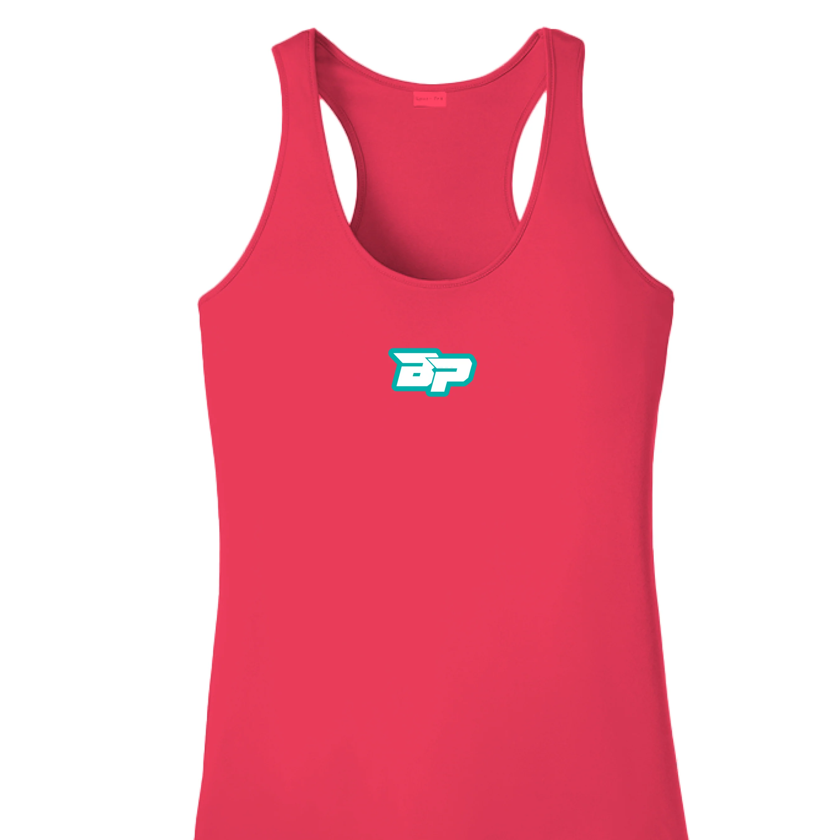 Bodhi Women's Performance Racerback Tank - Teal BP - Image 9