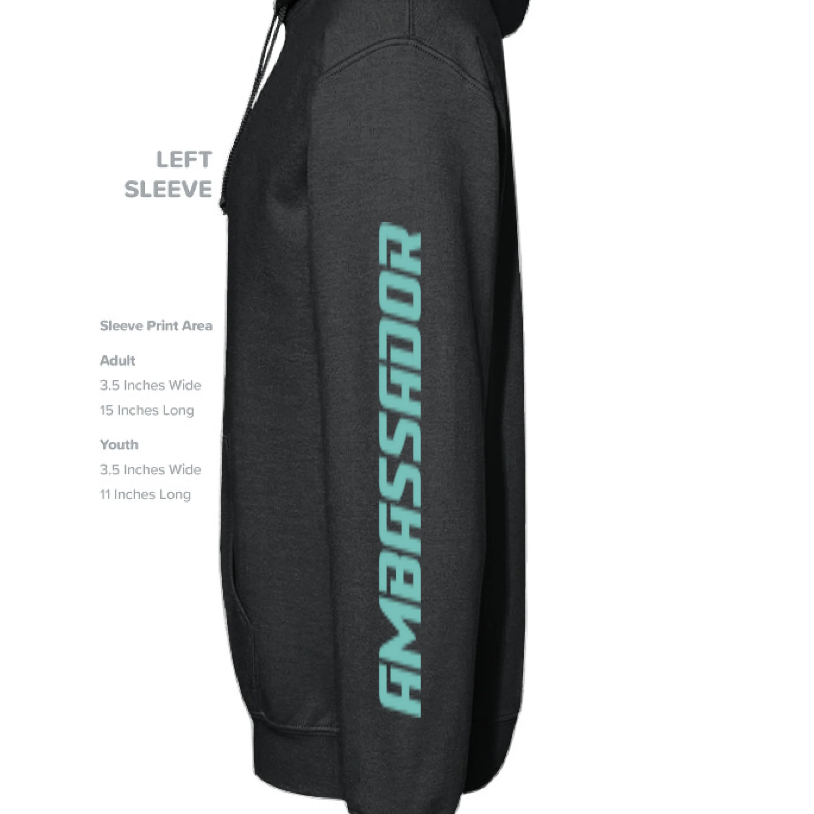 BP Ambassador Midweight Hoodie - Full Logo - Image 3