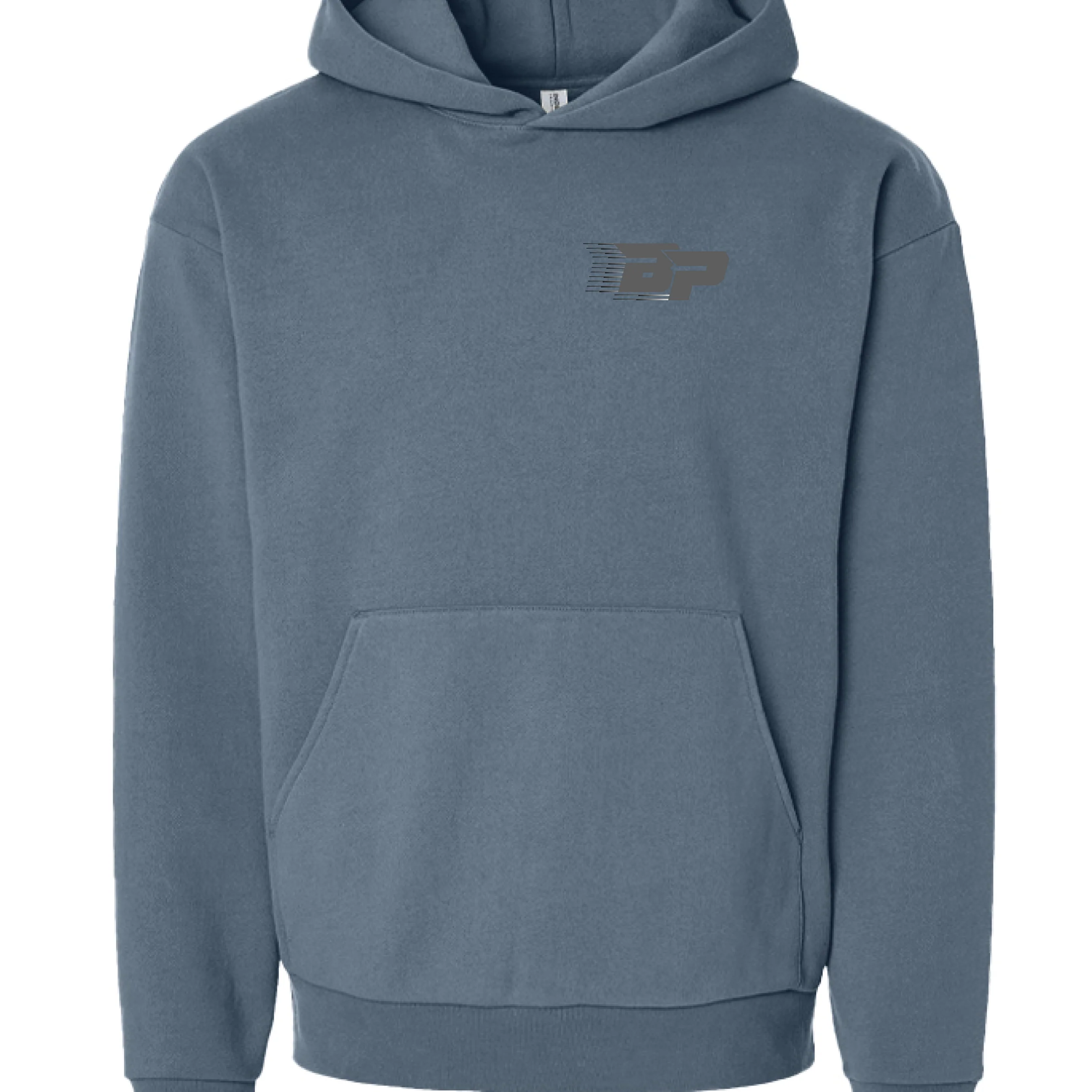 BP Heavyweight Hoodie - Grey Trailing BP - Image 10