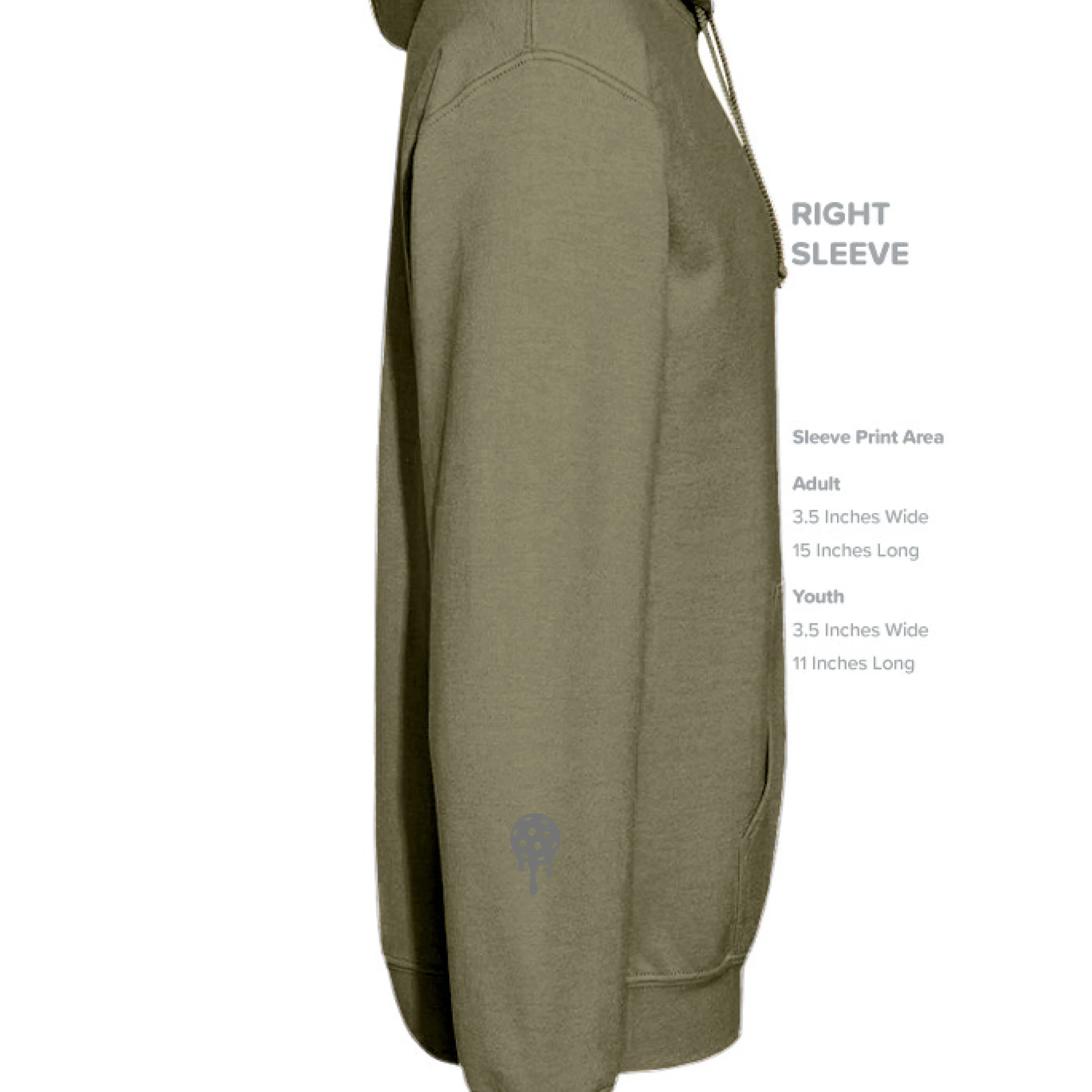 BP Heavyweight Hoodie - Grey Trailing BP - Image 3