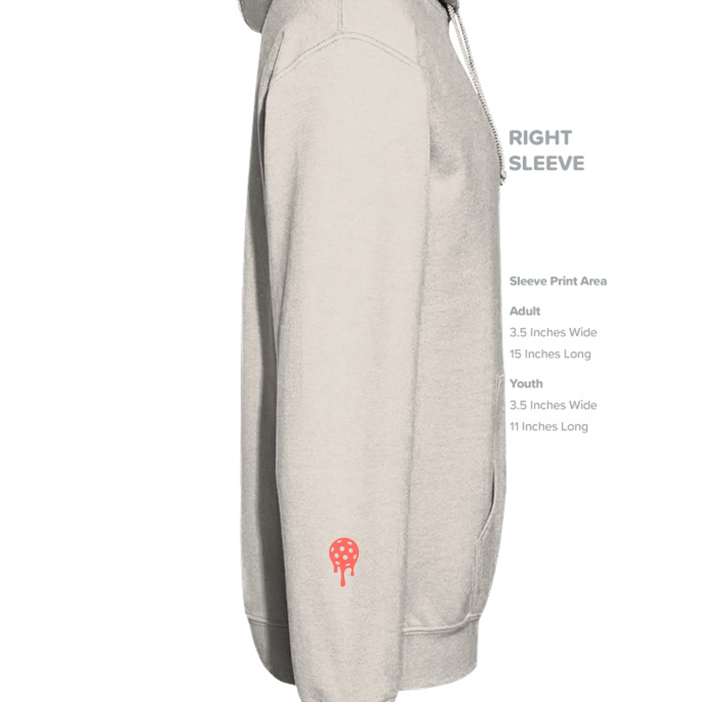 BP Heavyweight Hoodie - Coral Trailing BP - Image 3