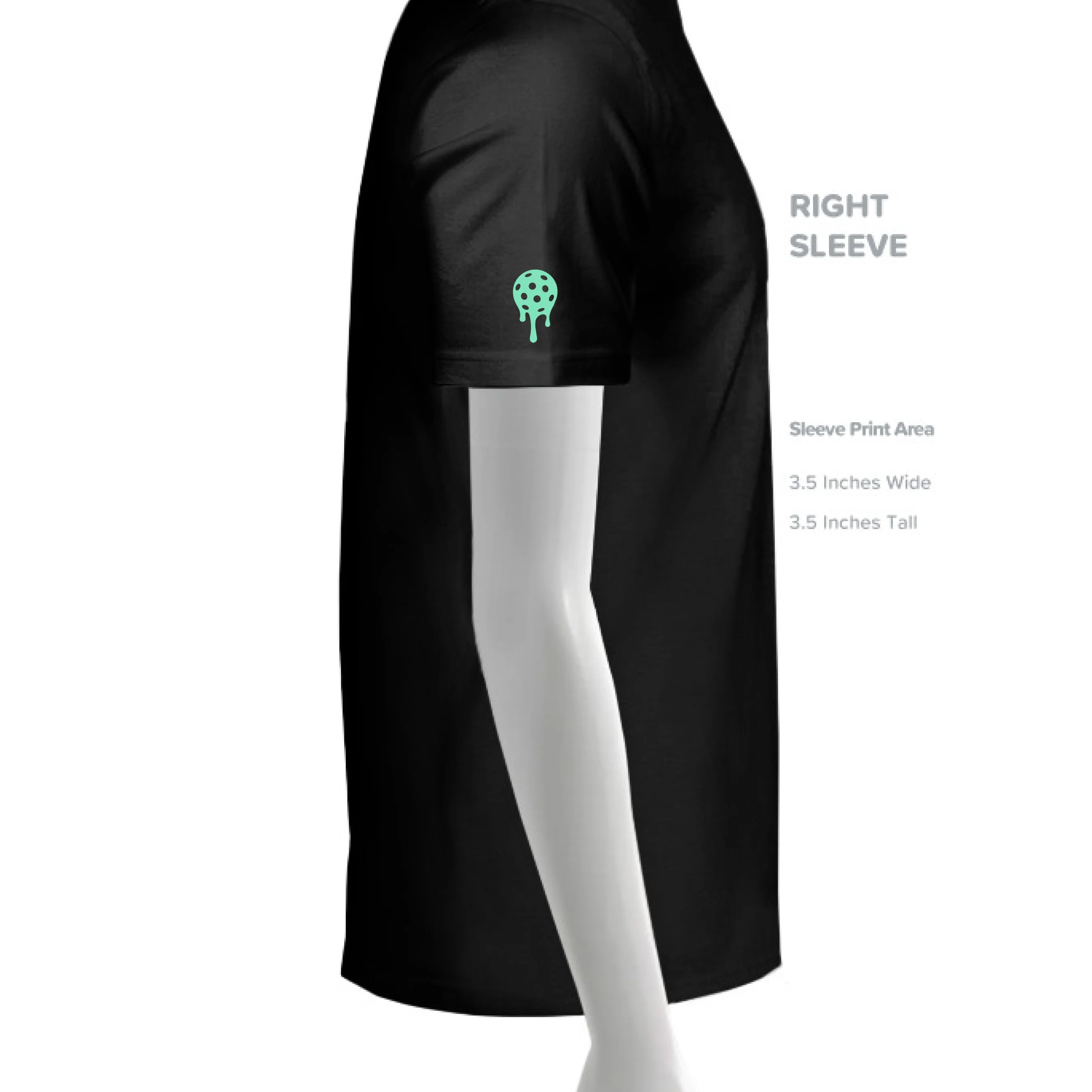Women's BP Hi-Lo Tee - Teal - Image 3