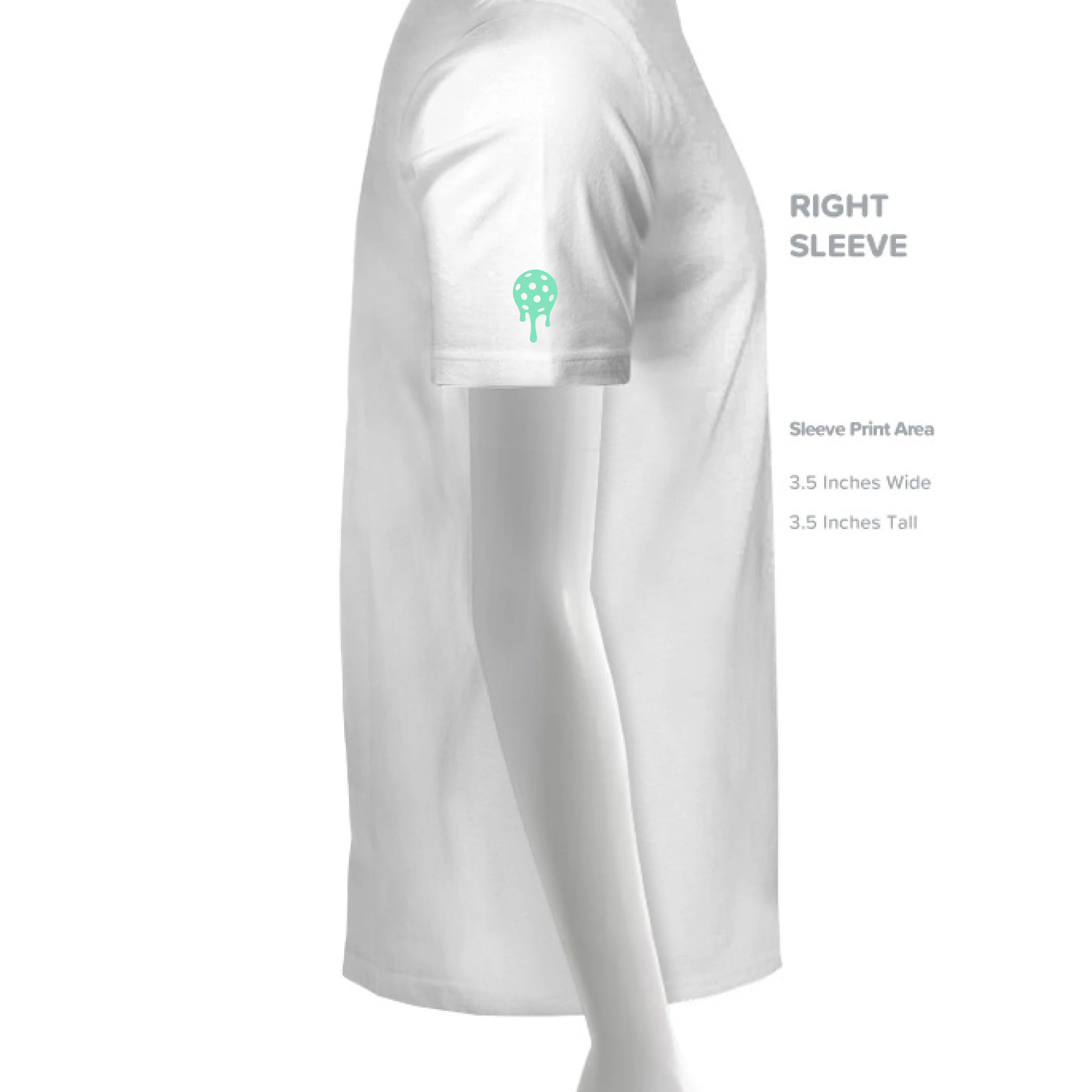 Women's BP Hi-Lo Tee - Teal - Image 6