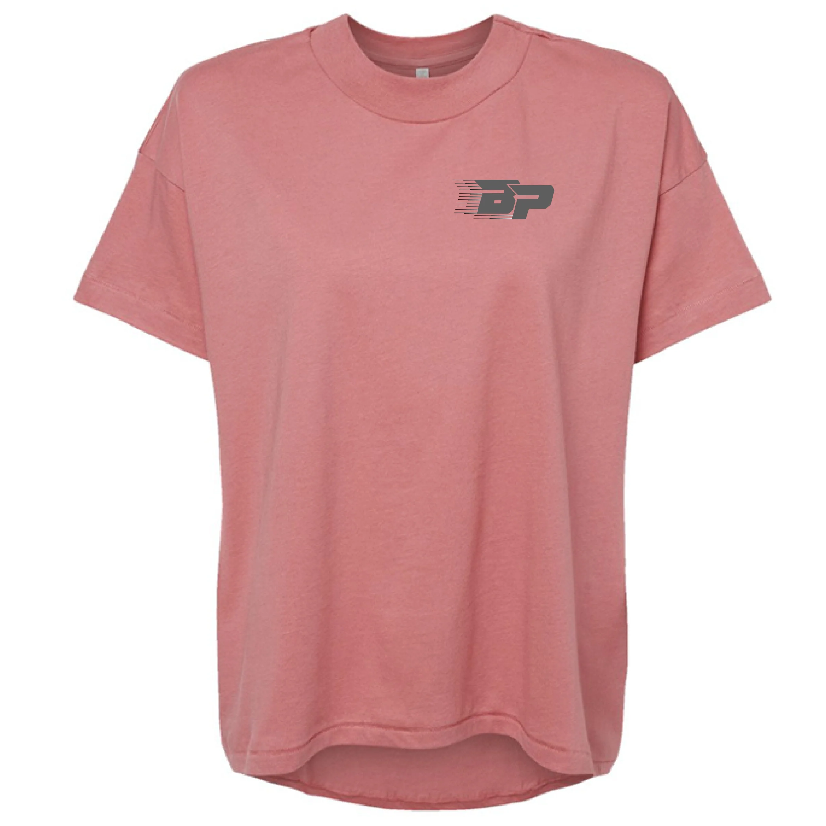 Women's BP Hi-Lo Tee - Grey - Image 7