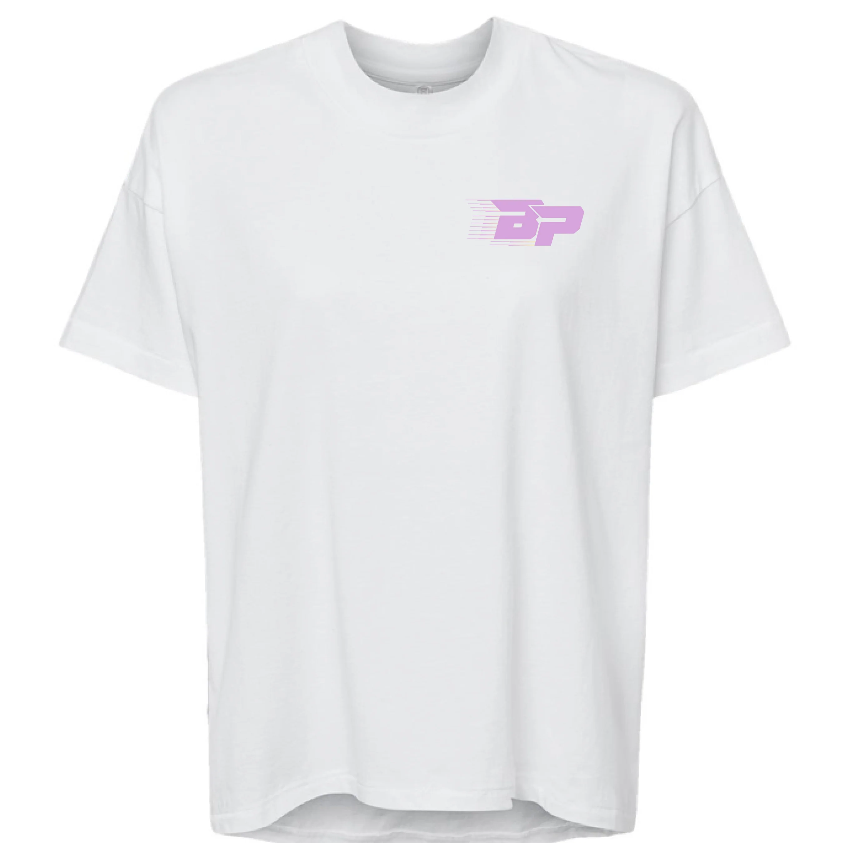 Women's BP Hi-Lo Tee - Pink - Image 4