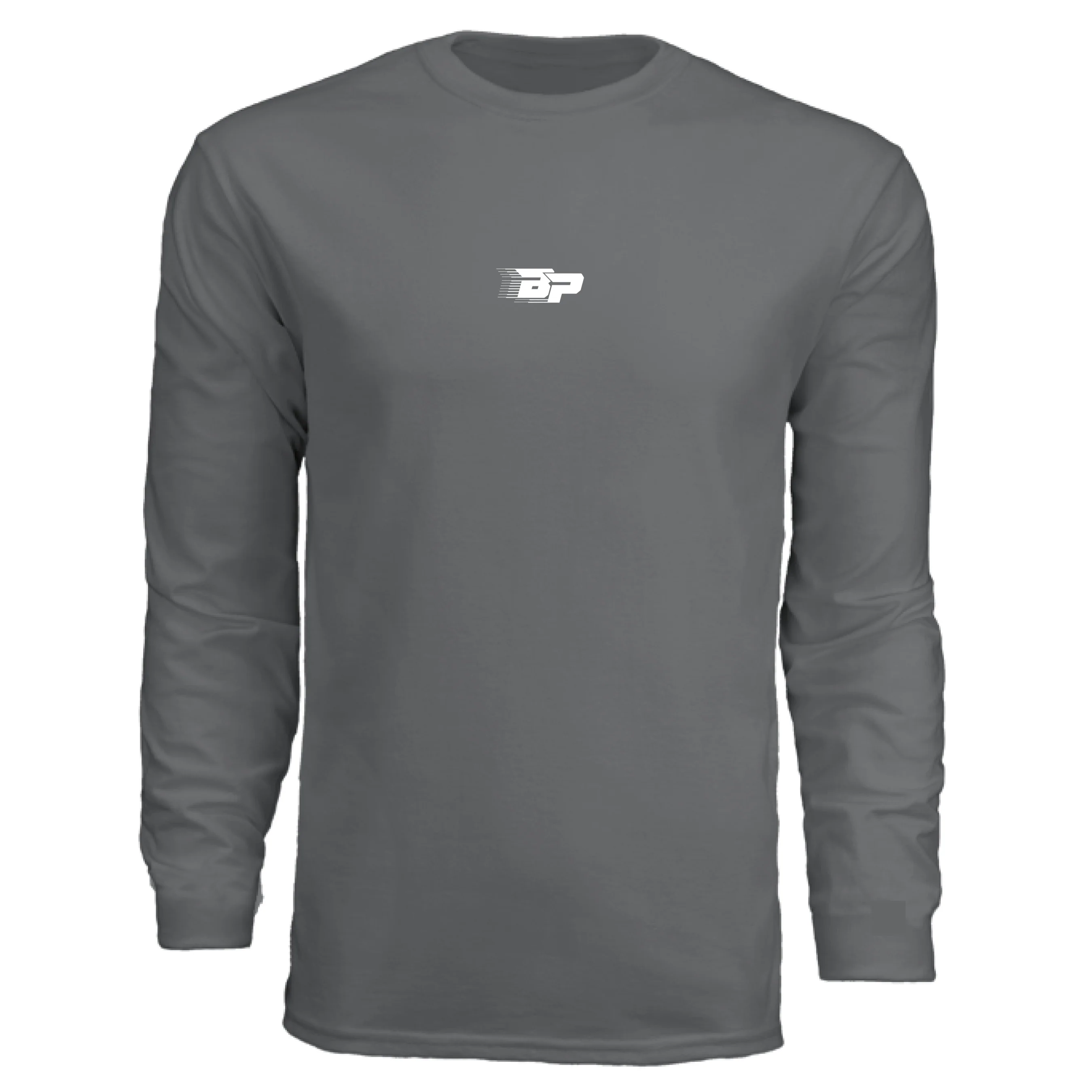 Women's Long Sleeve Performance Tee - BP White Logo - Image 10