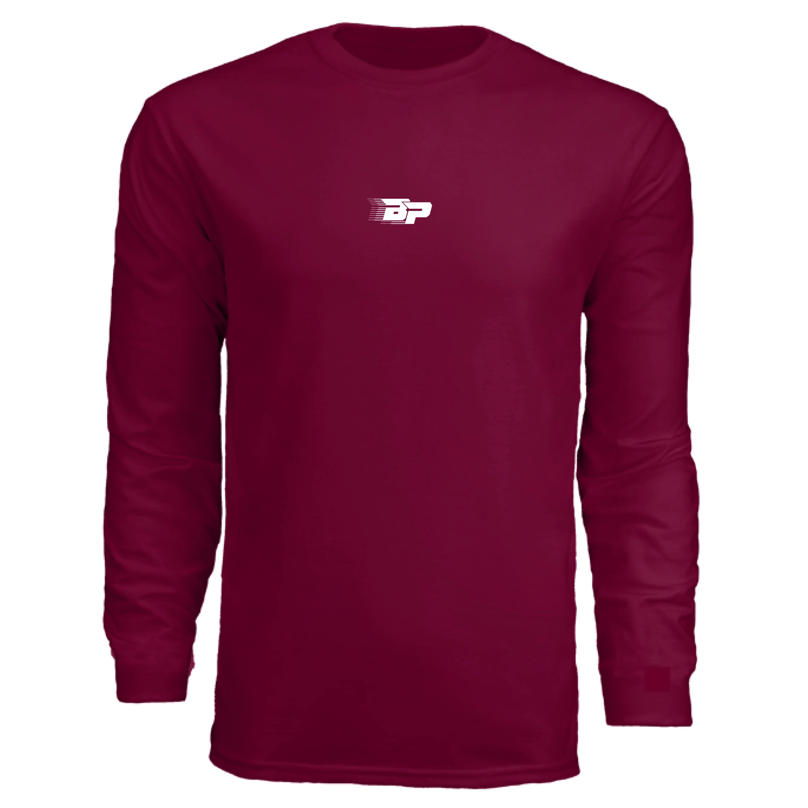 Women's Long Sleeve Performance Tee - BP White Logo - Image 22